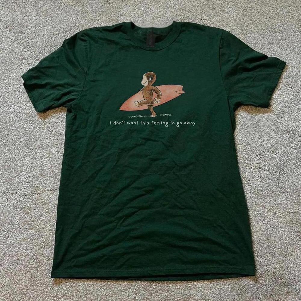 Surf Tee With Funny Quote
